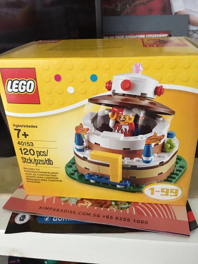 lego birthday cake 40153