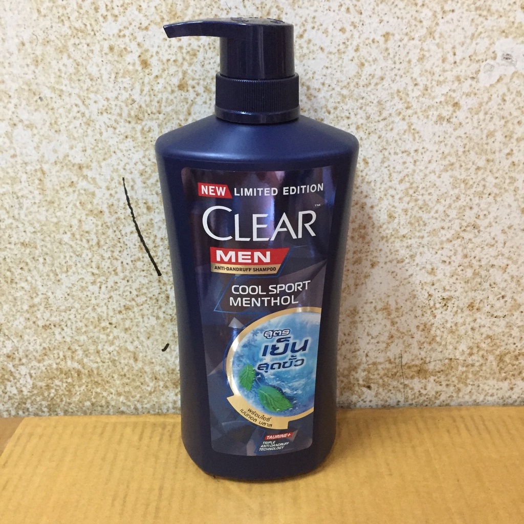 Clear Men New Cool Sport Menthol Anti-Dandruff Hair Scalp Shampoo 630ML ...
