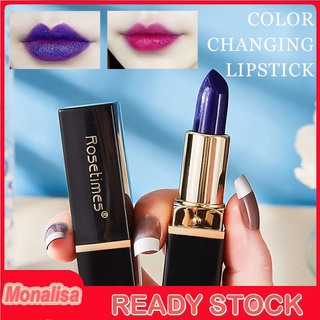 [monalisa] Rosetimes Blue Enchantress Lipstick Discoloration Lasting Waterproof Moisturizing Variable Temperature Lipstick Magic