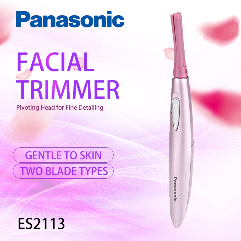 Panasonic Facial Hair Trimmer Es2113 Shopee Singapore