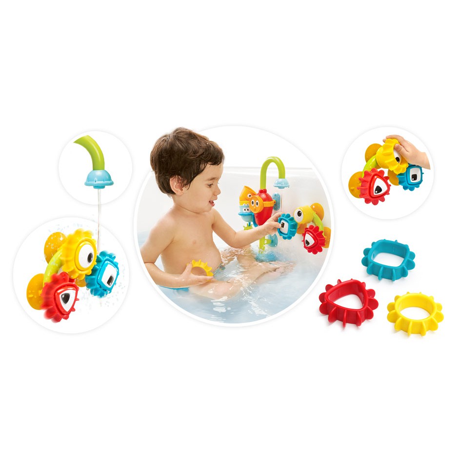 Automated Spout Three Stackable Cups Baby Bath Toy Spin N Sort Spout Pro And Bathing Accessories Baby Worldenergy Ae