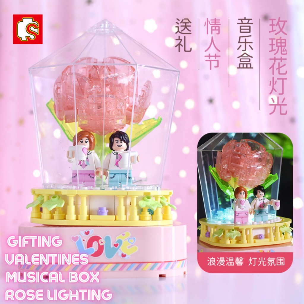 [SG STOCK] Lovely Spinning Music Box Kids Interactive Education