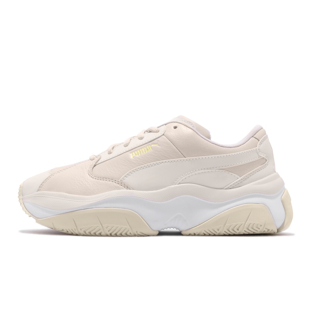 cream dad shoes
