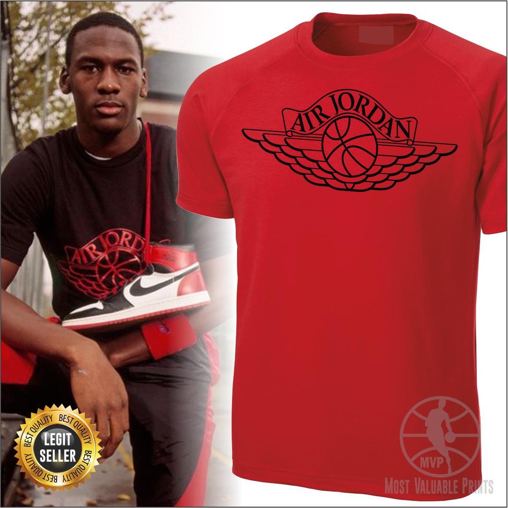 jordan 23 shirt red