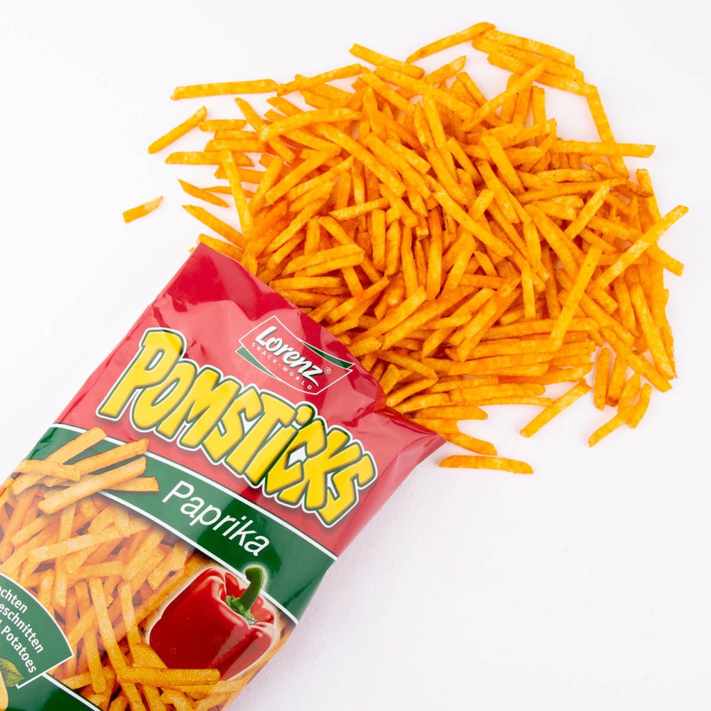 [Germany] Lorenz Pomsticks Sour Cream / Paprika Flavored Potato Sticks ...