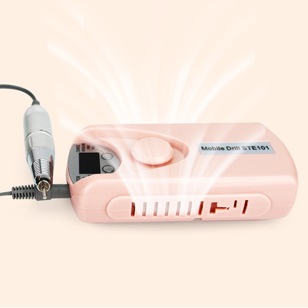 30000RPM Electric Nail Drill Machine Portable Rechargeable Pro Electric Manicure Nail File Pro Pedicure Nail Cutter With Display