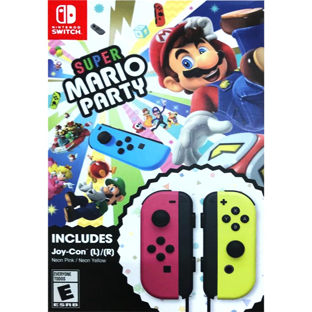 how many controllers do you need for mario party