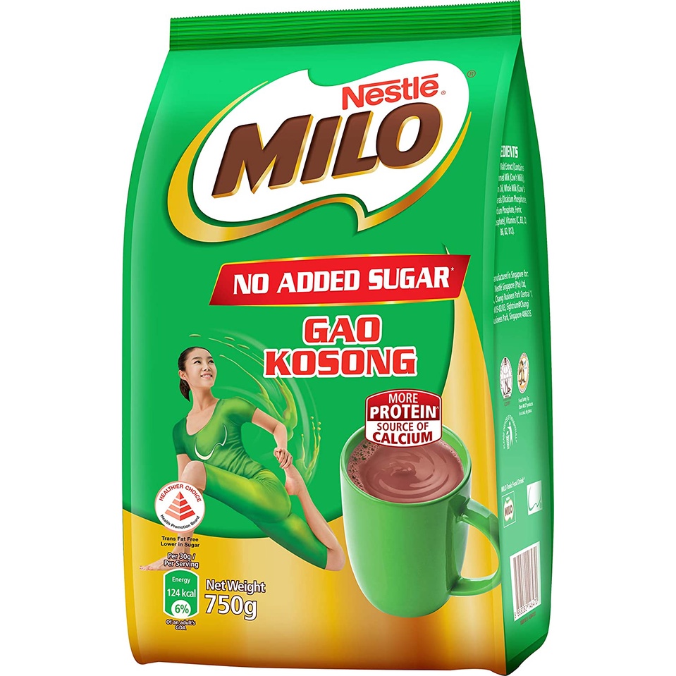 MILO GAO KOSONG Powder Refill Pack 750g Shopee Singapore