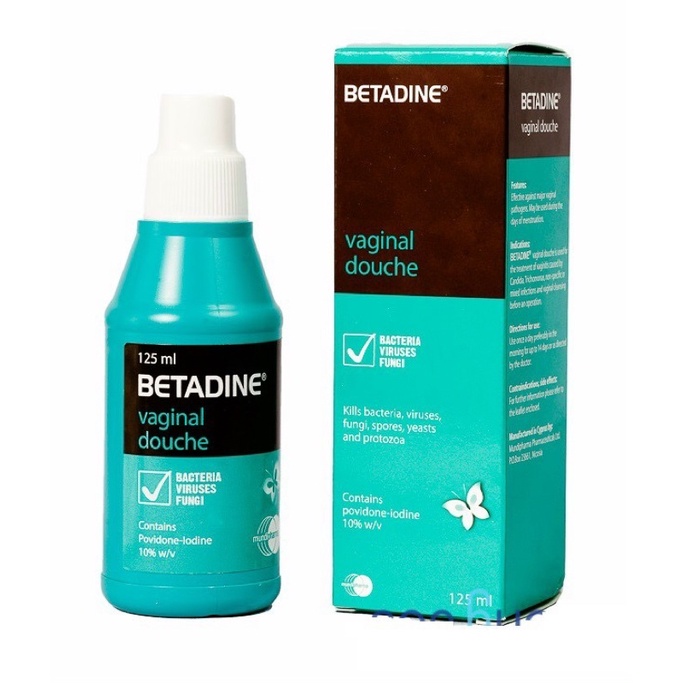Betadine Vaginal Douch Feminine Hygiene Solution 125ml Shopee Singapore