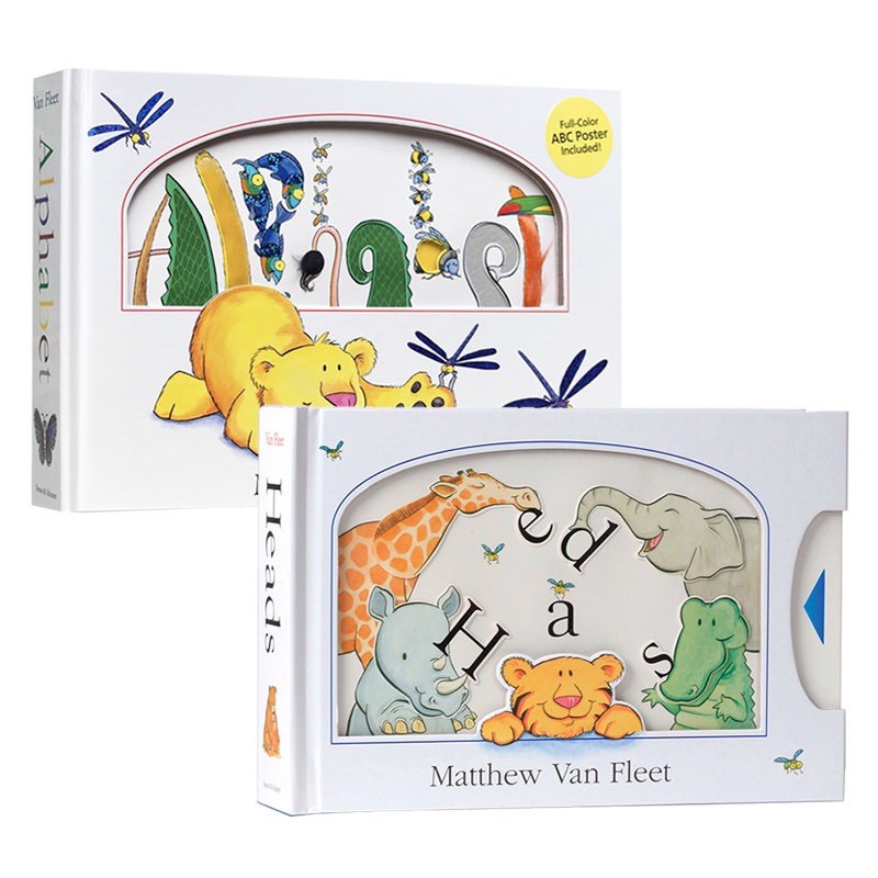 [READYSTOCK] Alphabet; Heads; Moo; Cat; Dog by Matthew Van Fleet