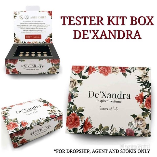 Tester Dexandra For Her Shopee Singapore