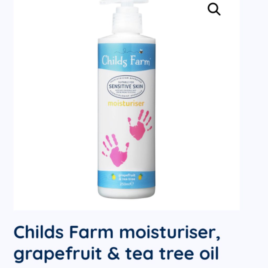 childs farm moisturiser grapefruit