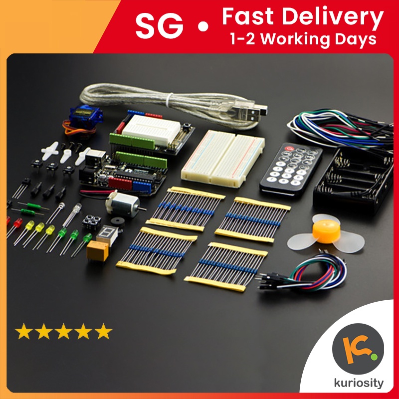 DFRobot Beginner Kit For Arduino (Best Starter Kit) | Shopee Singapore