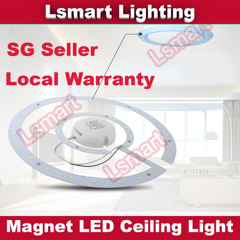 Led Light Ceiling Magnet Lamp, Replacing Led Flush Mount Lights