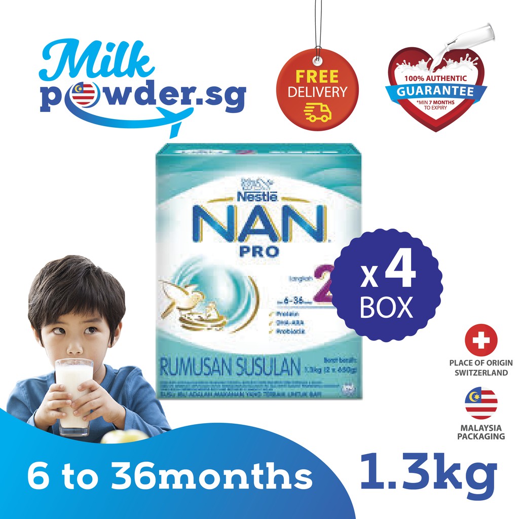 nan pro 1 for 4 months baby