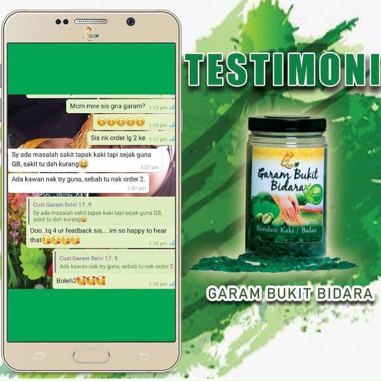 Garam Bukit Bidara Asli 7 Bunga Sg Seller Halal Pain Leg Sore Legs Tiredness Singapore Shopee Singapore