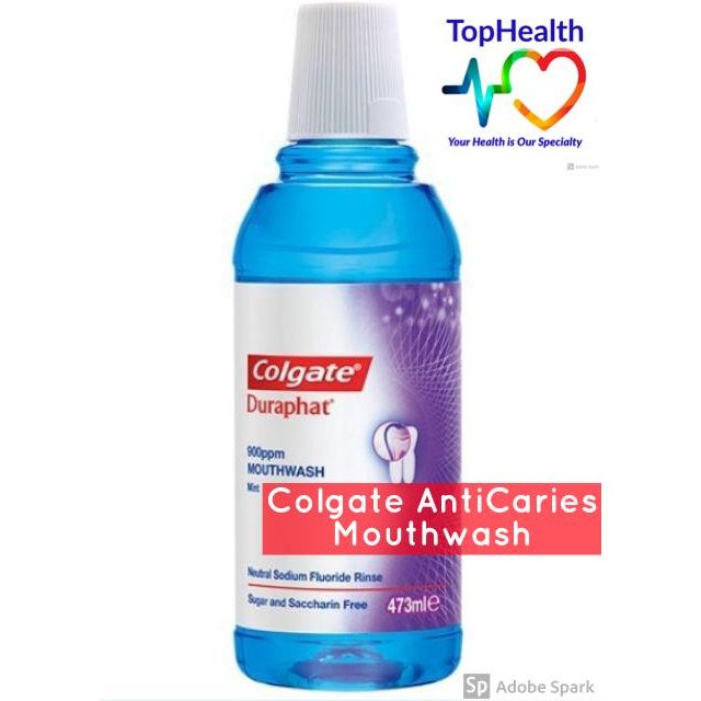 COLGATE Duraphat 900PPM Flouride Mouthwash 473ml EXPIRY JUN 2022