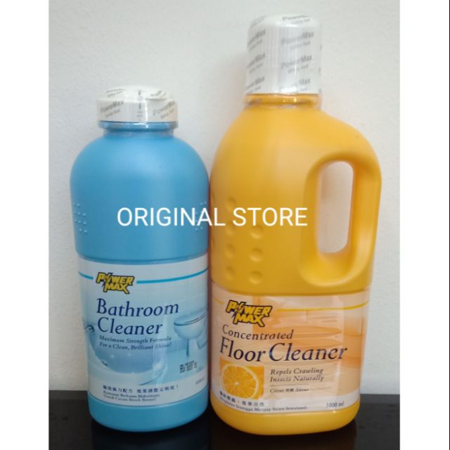 Cosway PowerMax Pack of 2 Cleaner (Bathroom Cleaner+Citrus Floor