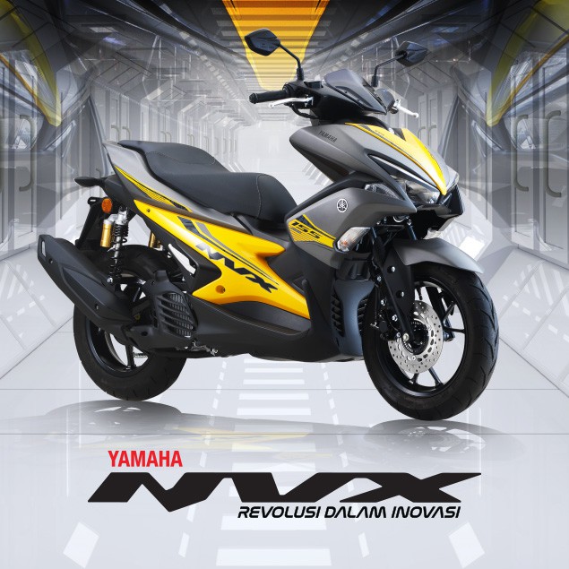 Coverset Nvx Original Yamaha 100 Kuning Grey Shopee Singapore