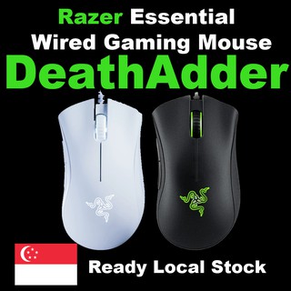 Razer DeathAdder Essential Mouse Wired Gaming 6400DPI Optical Sensor Mouse