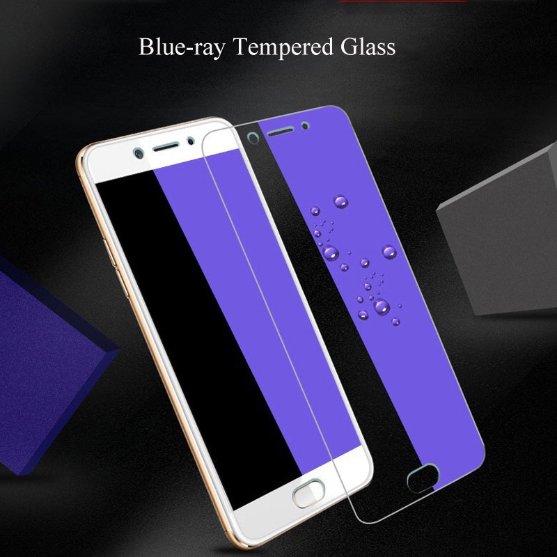 Blue ray tempered glass