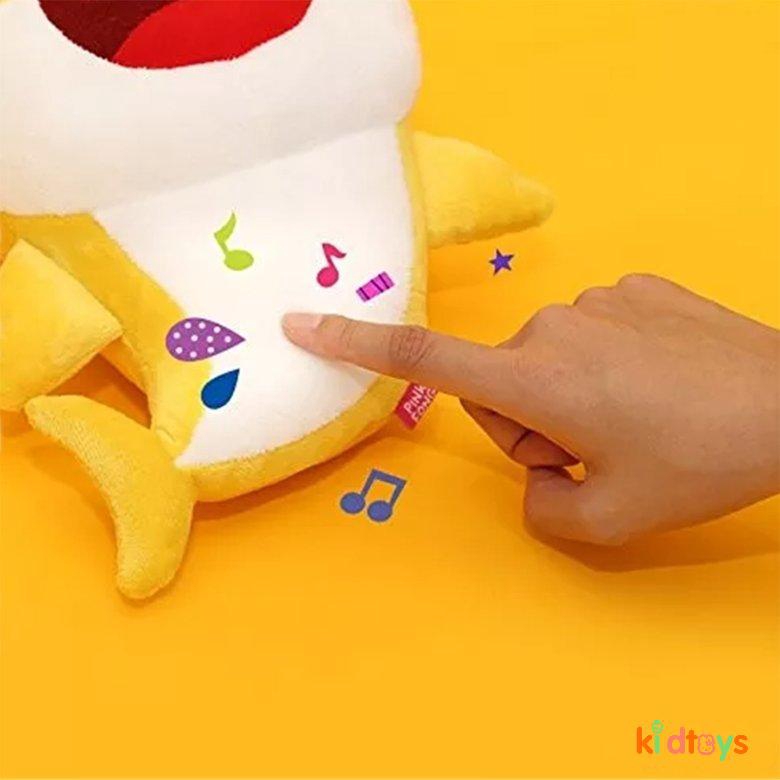 baby shark talking plush toy