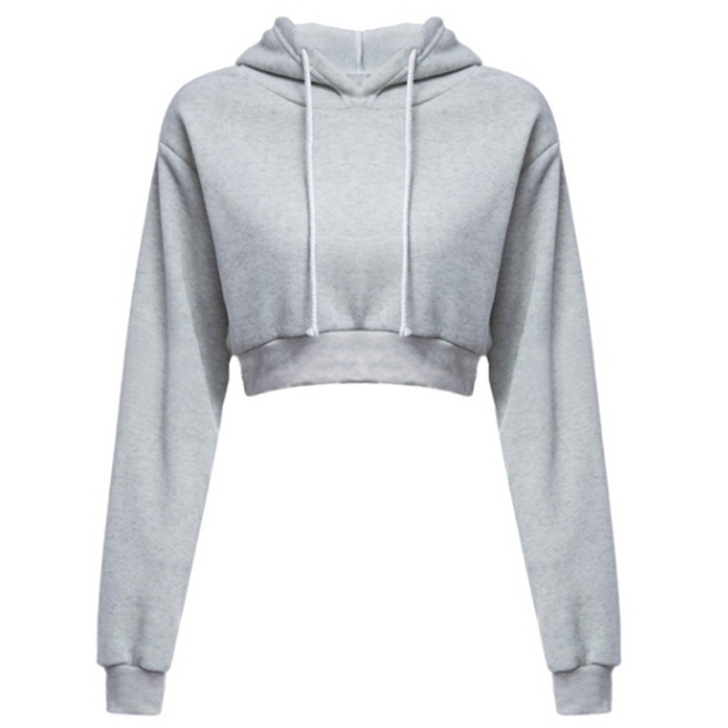 short hooded sweatshirt