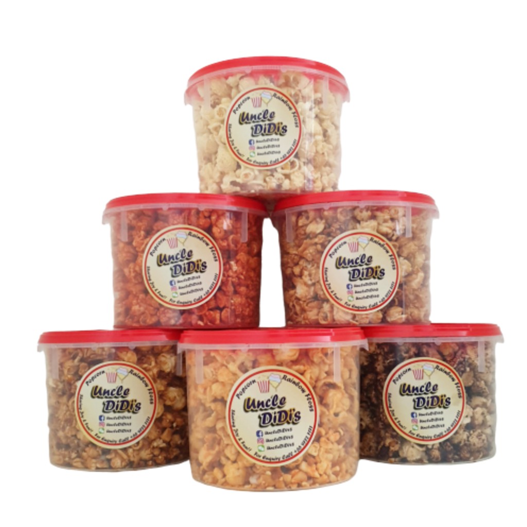 Uncle DiDi's Popcorn 6 Medium Tubs Bundle | Shopee Singapore