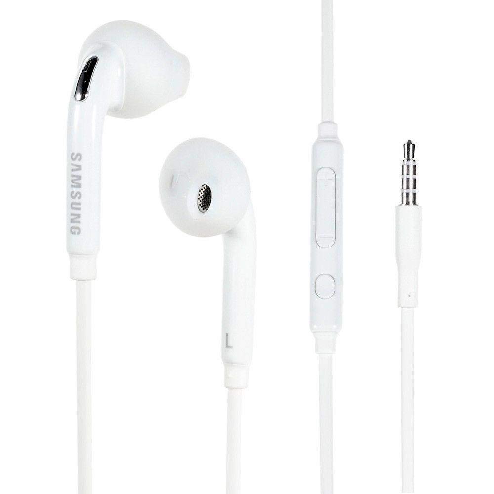 Samsung EoEg920Bw White Headset with 3.5mm Headphone Handsfree Headphone Earphone With Volume