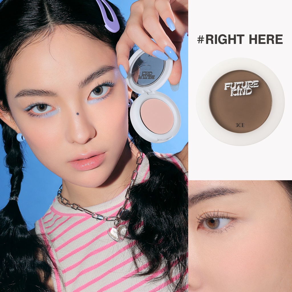 3CE Face Blush (Future Kind) 5.5g | Official Store Cheek Make up Cosmetic |  Shopee Singapore