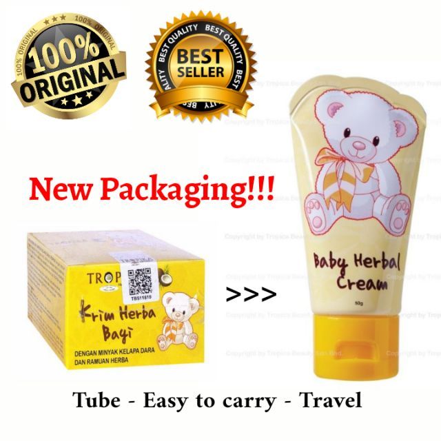 tropical baby herbal cream