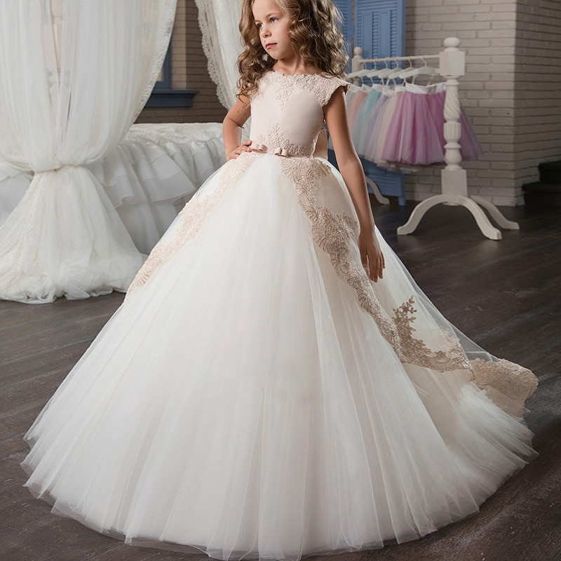 wedding dress for 10 year girl