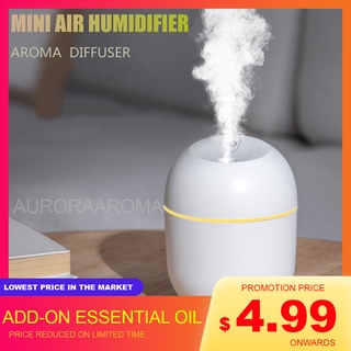 220ML Mini Portable USB Ultrasonic Air Humidifier Essential Oil Diffuser Spray Manufacturer Aromatherapy