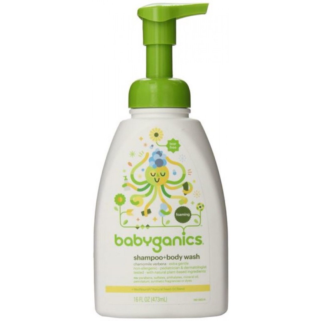 babyganics baby shampoo and body wash