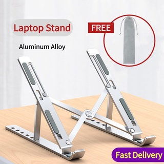 NEW Foldable Laptop Stand, Portable Tablet Laptop Stands, Ergonomic Vertical Laptop Holder Cooling Pads