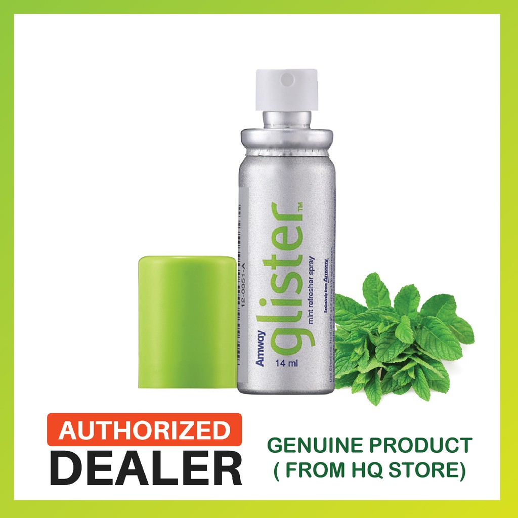 Glister Mint Refresher Spray Amway Oral Care pocketsize (14ml