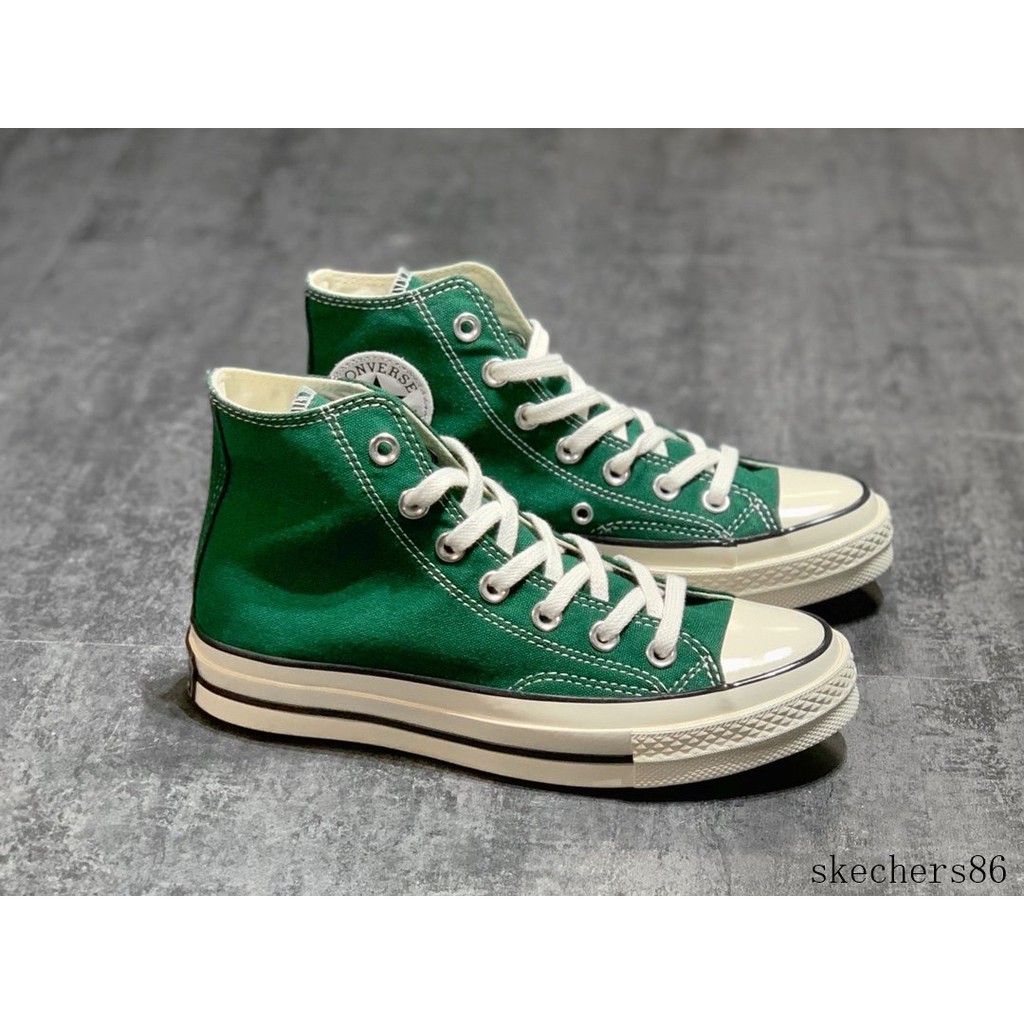 forest green converse