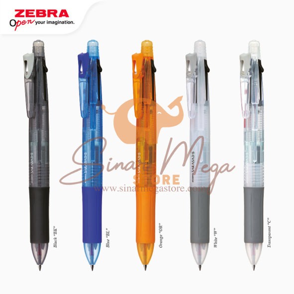 Zebra Pens Sarasa 3 S Gel Pen Plus Pencil 3 Colors Shopee Singapore