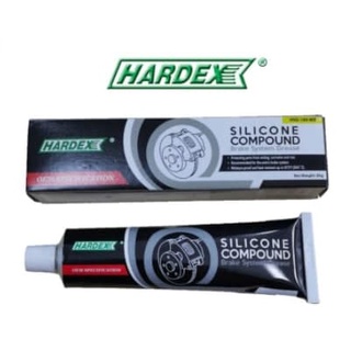 RUBBER GREASE / BRAKE CALIPER GREASE  HARDEX HSG-100-WB SILICONE COMPOUND BRAKE SYSTEM GREASE 85G