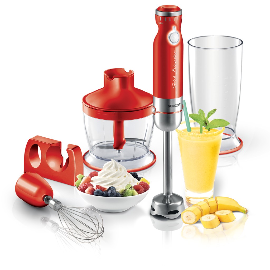 Sencor 800W Hand Blender Set with 10 Speeds Available in 8 Colours