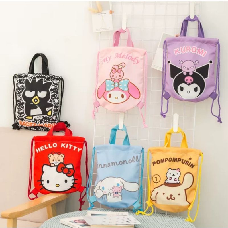 Sanrio Character Kuromi Pompompurin Bad Badtz Maru Cinnamoroll Melody ...