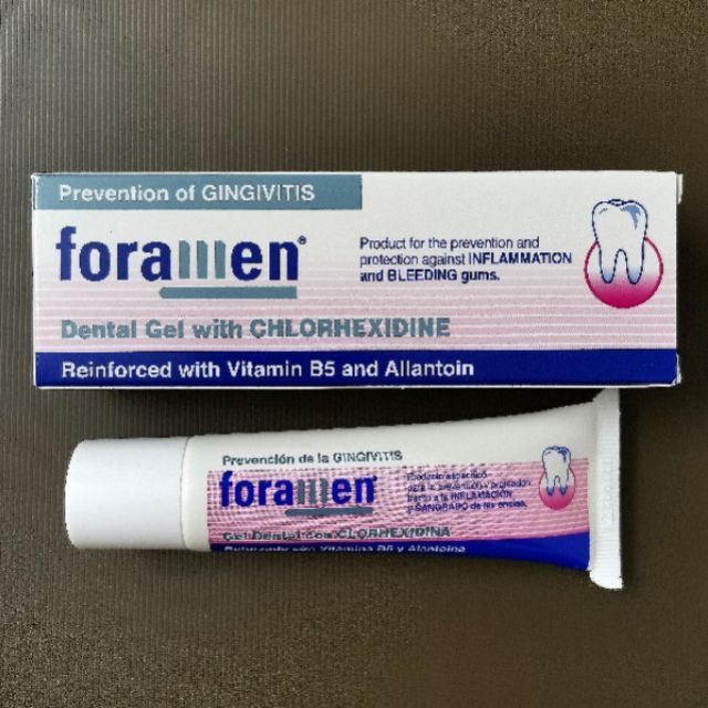 Foramen Spain Chlorhexidine Gel for Gingivitis Prevention and Oral