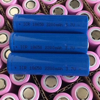 [BUNDLE OF 2] 18650 Lithium 3.7V Rechargeable Battery 1800 / 2200 / 2600 / 3000 MAH for Portable Fan Stroller Clip Fan