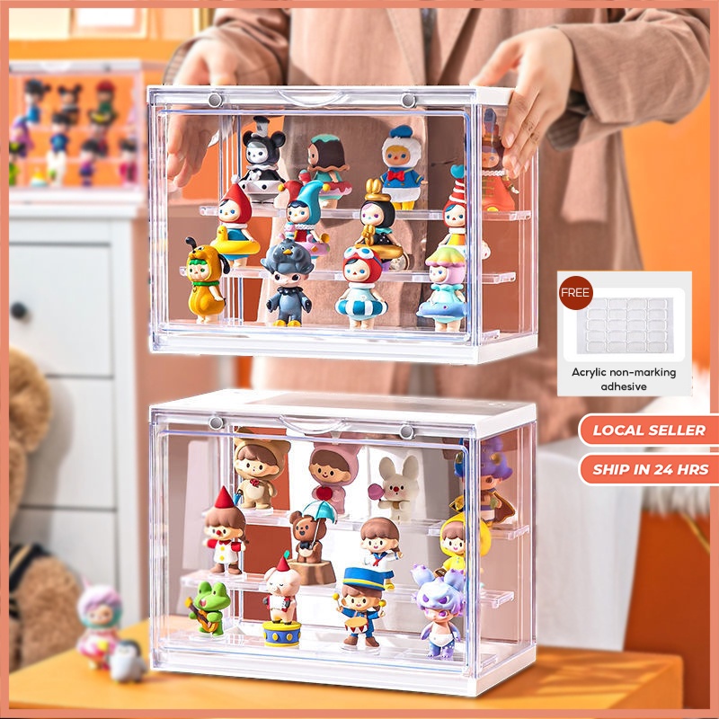 [Ready Stock] Popmart Display Box Acrylic Display Case For Blind Box