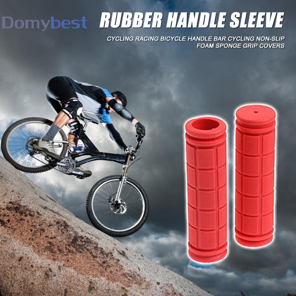 2x BMX MTB OE Style Soft Rubber Bike Bicycle Handle Bar Non Slip Grip Covers 