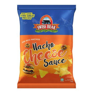 Swiss Bear Nacho Cheese Sauce Sos Keju Nacho 1kg Shopee Singapore