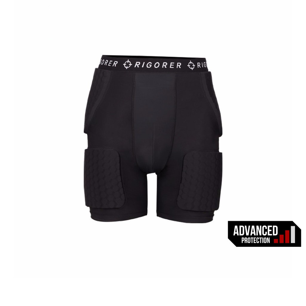 padded compression tights