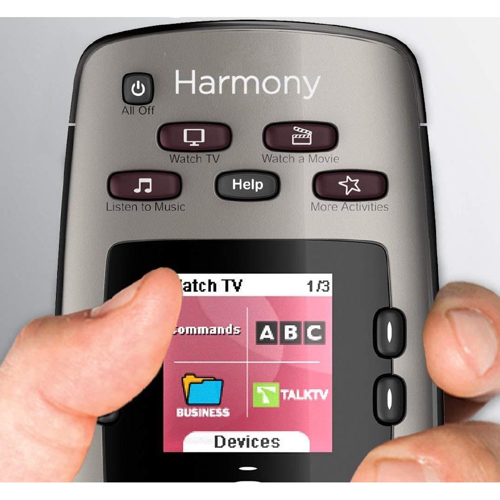 Logitech Harmony 650 Infrared All In One Remote Control Universal Remote Shopee Singapore