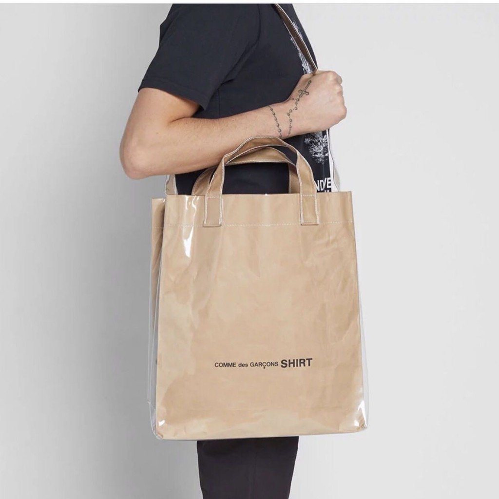 comme des garcons bag paper