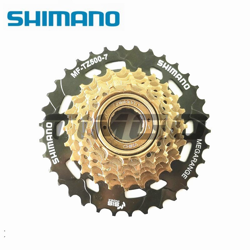 Shimano MF-TZ500-7 Cassette cho xe đạp leo núi 7 tốc độ, phạm vi răng 14-34T